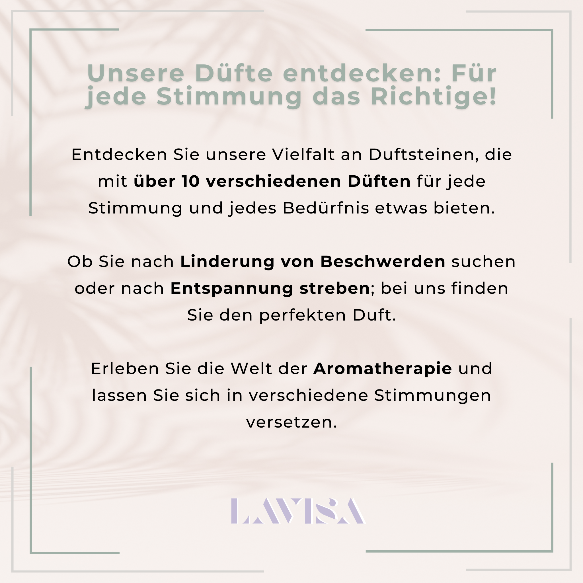 Duftstein für Duftöle