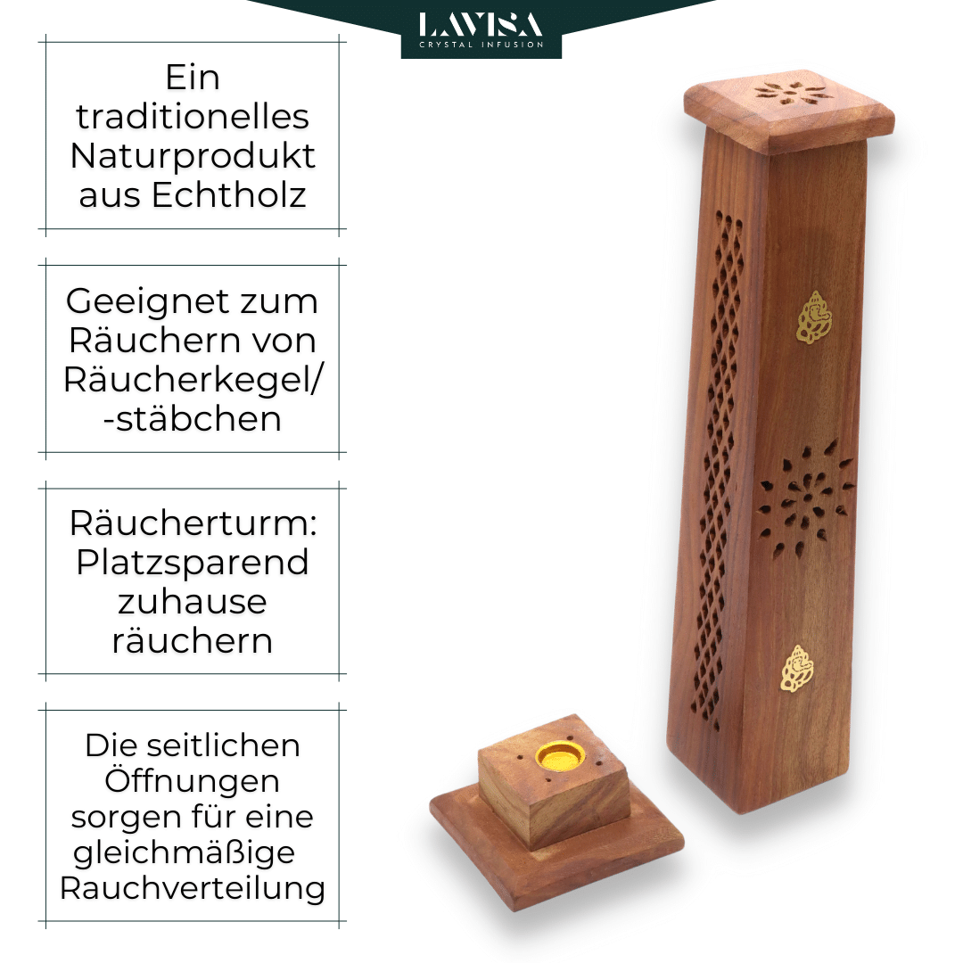 Räucherstäbchen Turm
