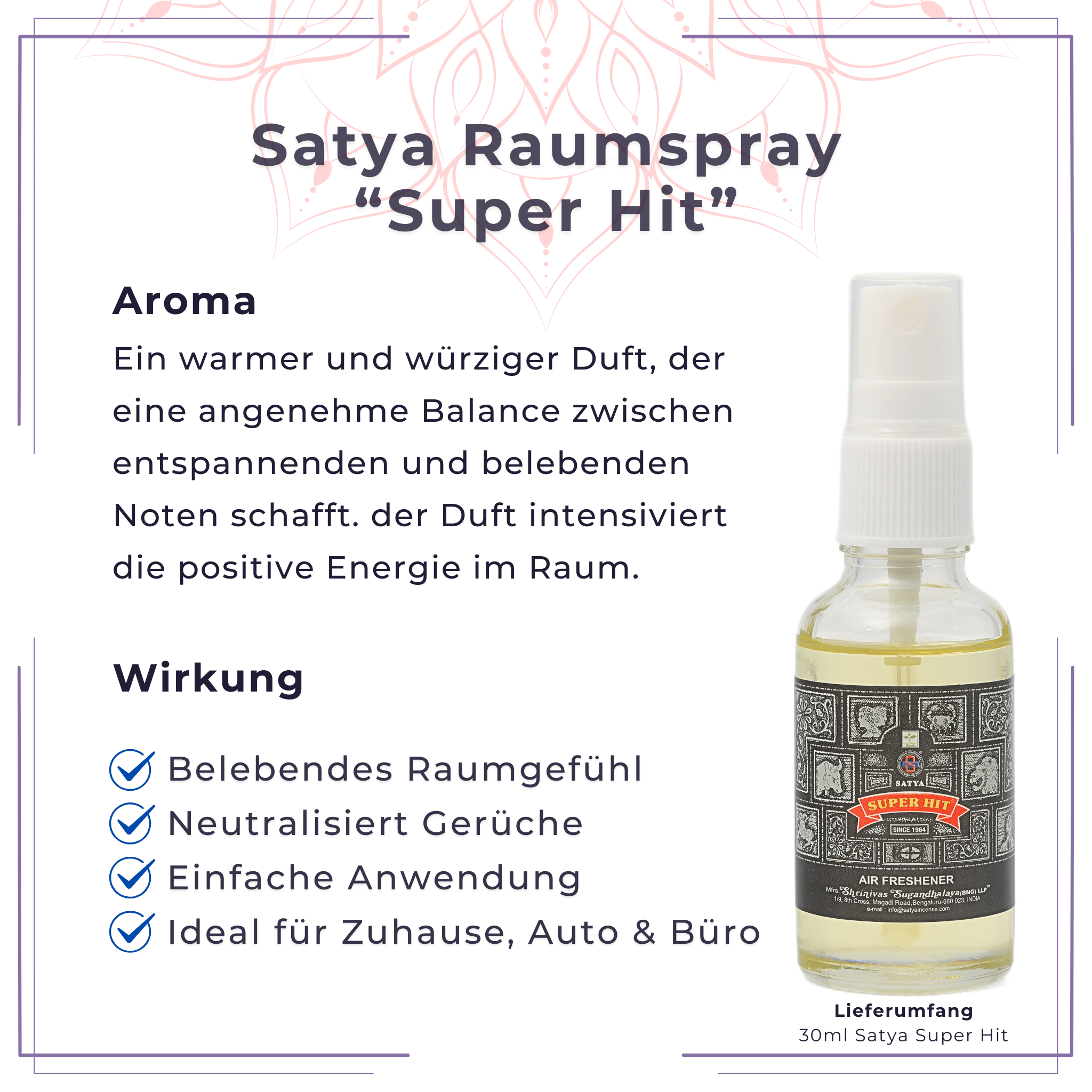 Satya Raumspray